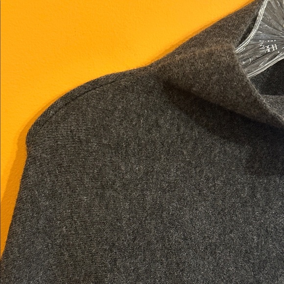 Gorgeous Dark Gray Poncho by Zara - Picture 2 of 5